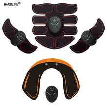 Load image into Gallery viewer, Electric Muscle Stimulator ems Wireless Buttocks Hip Trainer Abdominal ABS Stimulator Fitness Body Slimming Massager