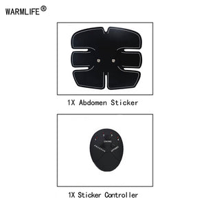 Electric Muscle Stimulator ems Wireless Buttocks Hip Trainer Abdominal ABS Stimulator Fitness Body Slimming Massager