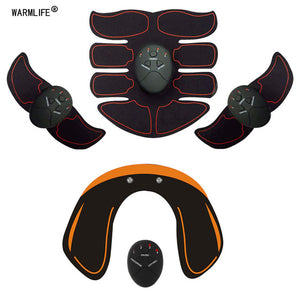 Electric Muscle Stimulator ems Wireless Buttocks Hip Trainer Abdominal ABS Stimulator Fitness Body Slimming Massager