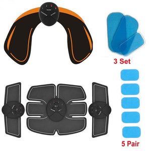 Electric Muscle Stimulator ems Wireless Buttocks Hip Trainer Abdominal ABS Stimulator Fitness Body Slimming Massager